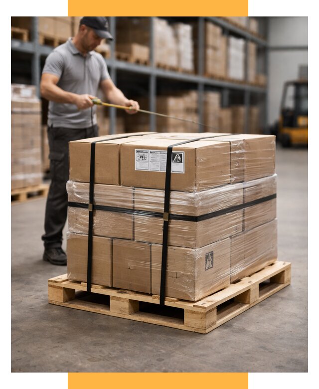 Упаковка и паллетирование грузов от 3548 р. | СетСервис-Пвв