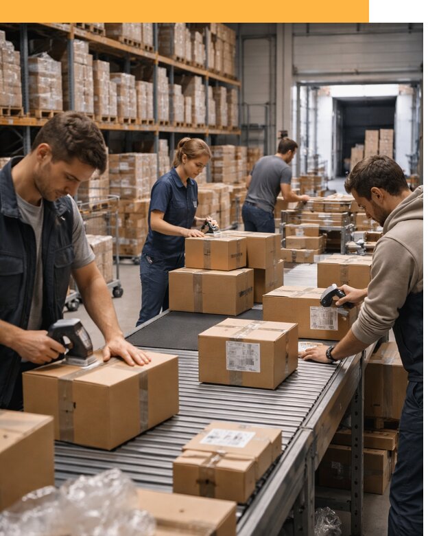 Доставка товаров для маркетплейсов от двери до склада от 7603