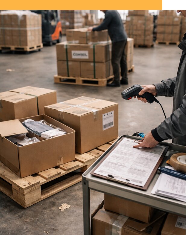 Сборные грузы из Китая: доставка, склад и таможня от 18247