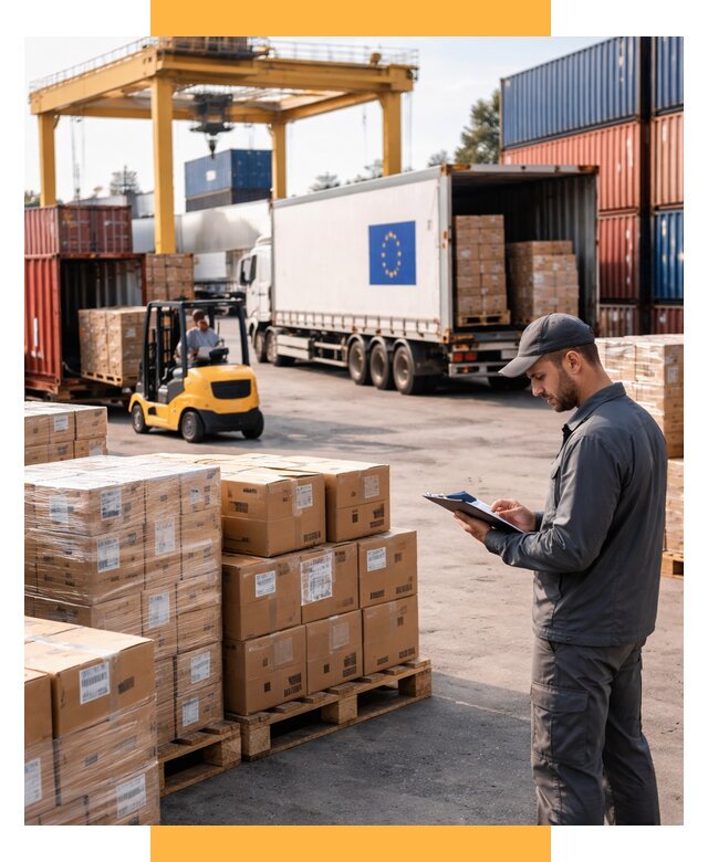 Доставка грузов из Европы от 12164 р., логистика СетСервис-Пвв