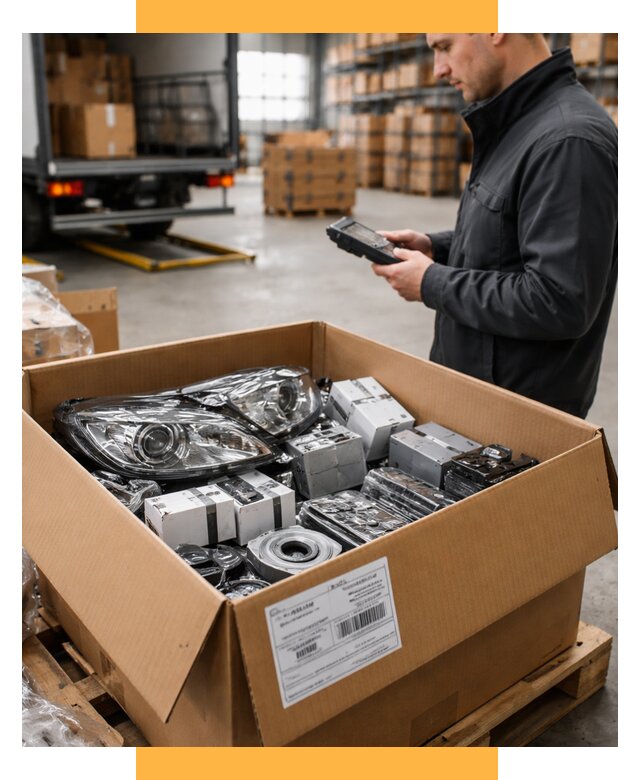 Доставка автозапчастей из Европы под ключ от 12671 р. | СетСервис-Пвв