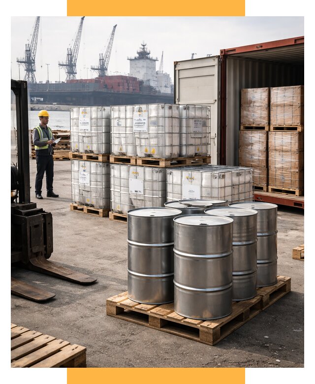 Доставка химического сырья из Индии от 253425 р. | СетСервис-Пвв