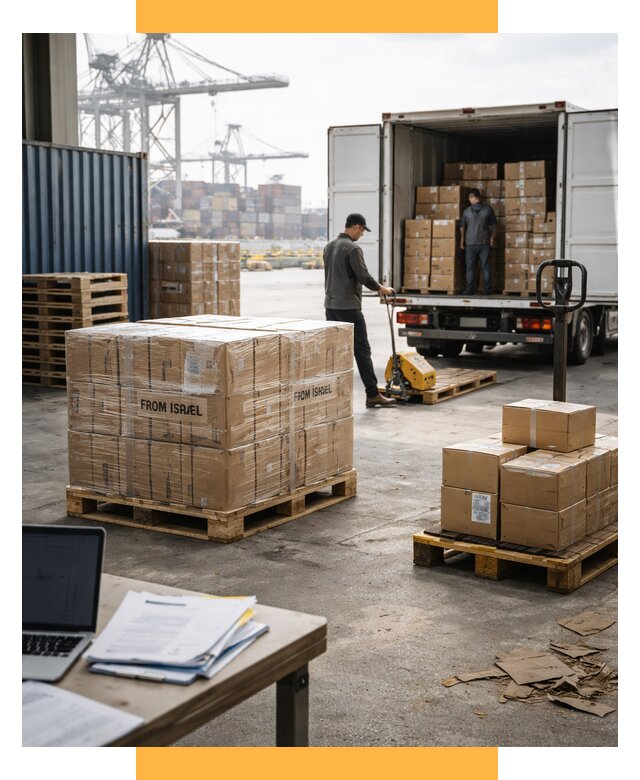 Доставка грузов из Израиля от 15206 р., логистика от СетСервис-Пвв