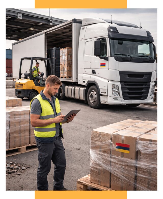 Автоперевозки из Армении от 96302 р. — услуги СетСервис-Пвв