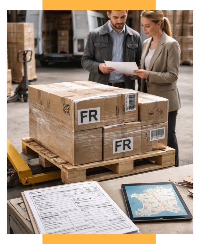 Доставка грузов в Францию от 25343 р., логистика СетСервис-Пвв