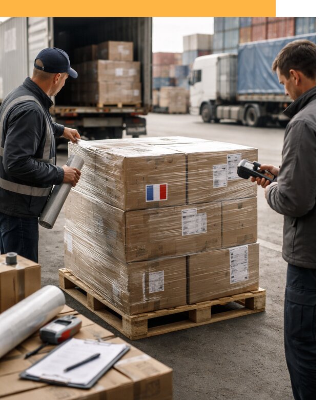 Доставка грузов во Францию от 25343 быстро и надежно