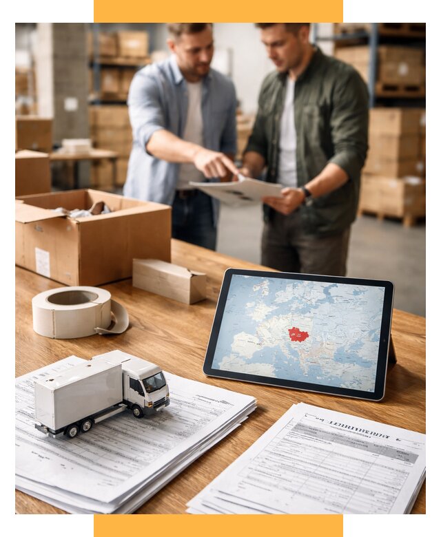 Доставка грузов в Чехию от 35480 р. - логистика СетСервис-Пвв