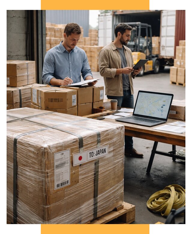 Доставка грузов в Японию от 25343 р., логистика СетСервис-Пвв