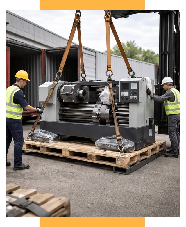 Перевозка станков и таможня от 60822 р. | СетСервис-Пвв логистика