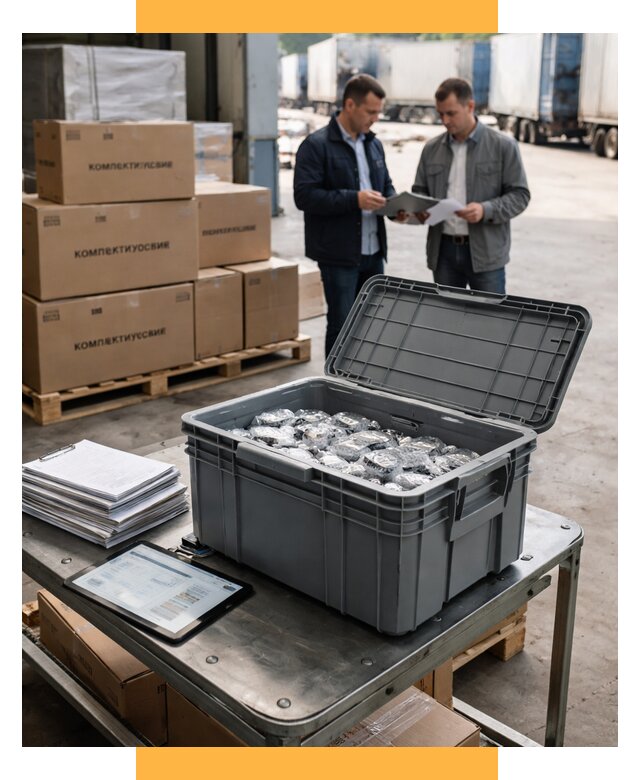 Перевозка комплектующих из Китая от 6589 р. | СетСервис-Пвв