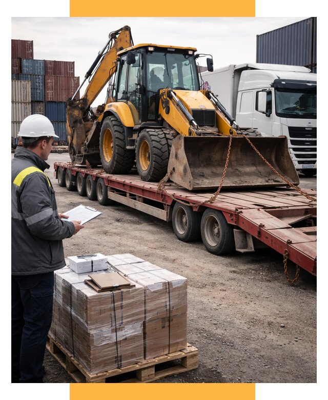 Международная перевозка спецтехники от 45617 р., СетСервис-Пвв