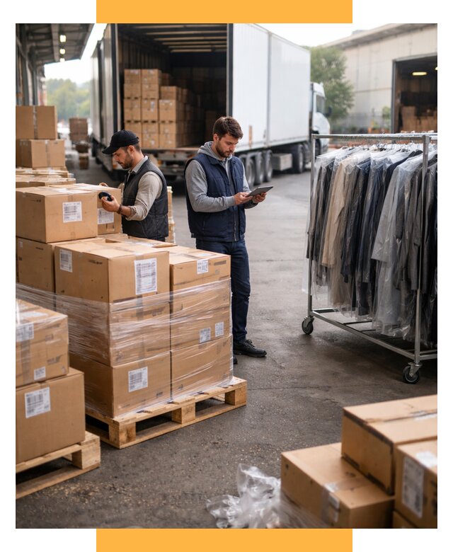 Перевозка и доставка одежды из Китая от 7603 р., СетСервис-Пвв