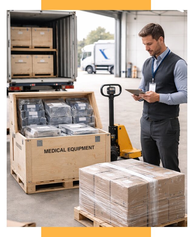 Перевозка медицинского оборудования от 15206 р. в СетСервис-Пвв