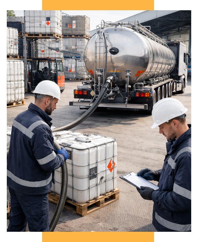 Перевозка химического сырья от 8616 р. Логистика СетСервис-Пвв