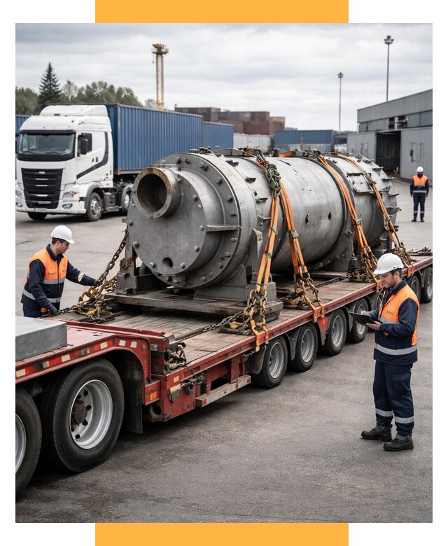 Перевозка тяжеловесных грузов под ключ от 152055 р. | СетСервис-Пвв