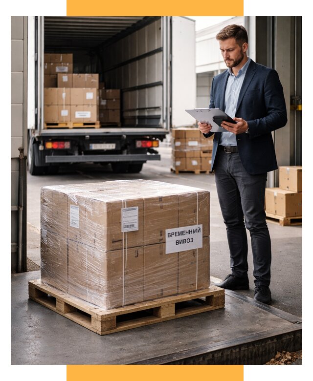 Временный вывоз товаров под ключ от 8110 р. | СетСервис-Пвв