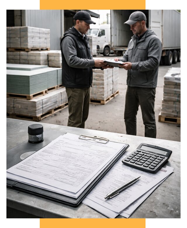 Таможенное оформление стройматериалов от 8616 р. | СетСервис-Пвв