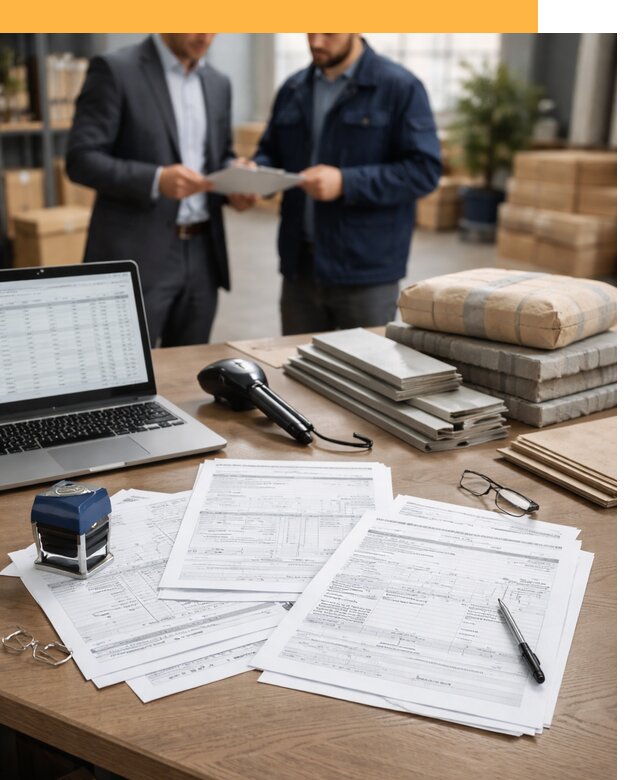 Таможенное оформление строительных материалов от 8616 руб.