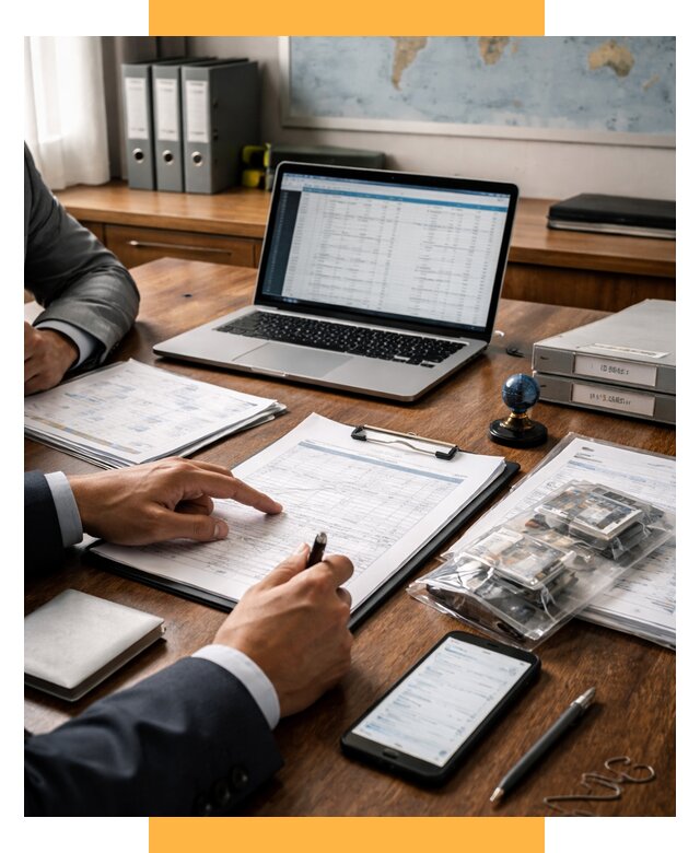 Проверка поставщика за рубежом от 8616 р. | СетСервис-Пвв аудит